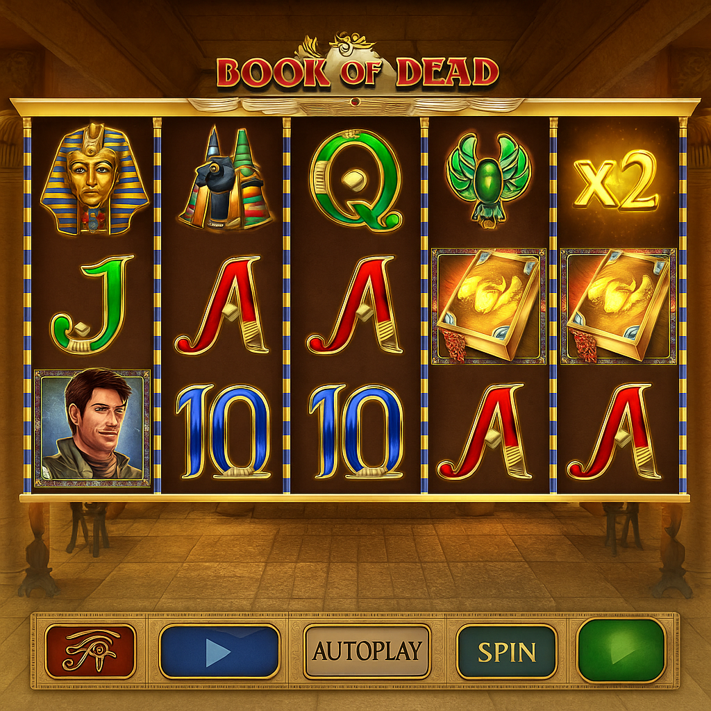 TipTopBet - Book of Dead Slot Game by Pragmatic Play