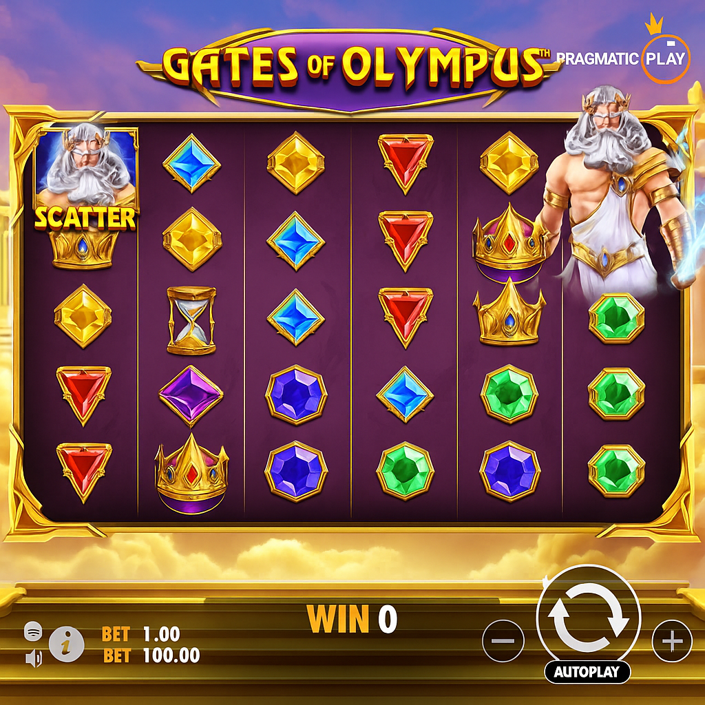 TipTopBet - Gates of Olympus Slot Game - Online Slots
